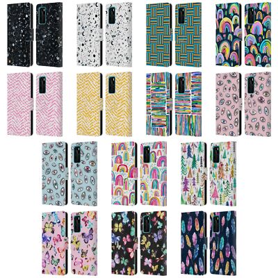OFFICIAL NINOLA PATTERNS 4 LEATHER BOOK WALLET CASE FOR HUAWEI PHONES 4