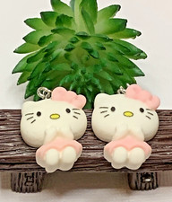 Kitty Earring, Cute Earring, Animal Earring, Gift Idea, Hello Kitty Earring