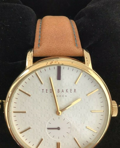 Herren Ted Baker Uhr Gold Hamilton TE15193011 - Bild 4 von 5