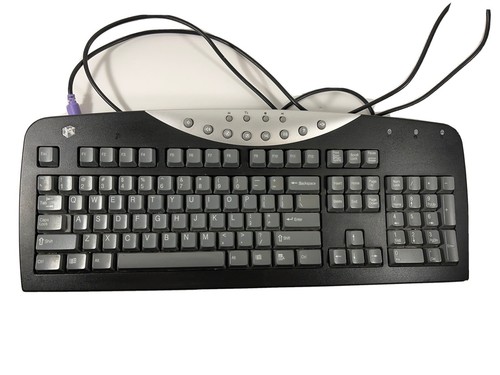 Vintage Gateway Original Wired Computer Keyboard Model RT3602