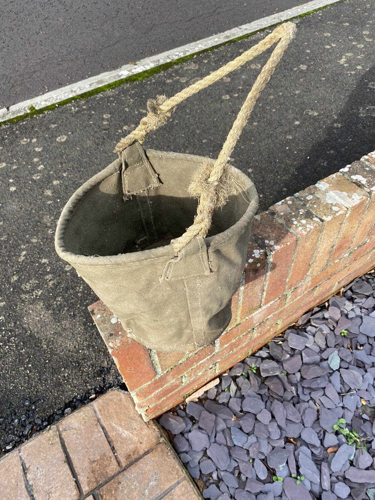 Military Canvas Buckets eBay