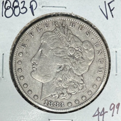1883-P MORGAN SILVER DOLLAR ~ VF ~NICE COIN~