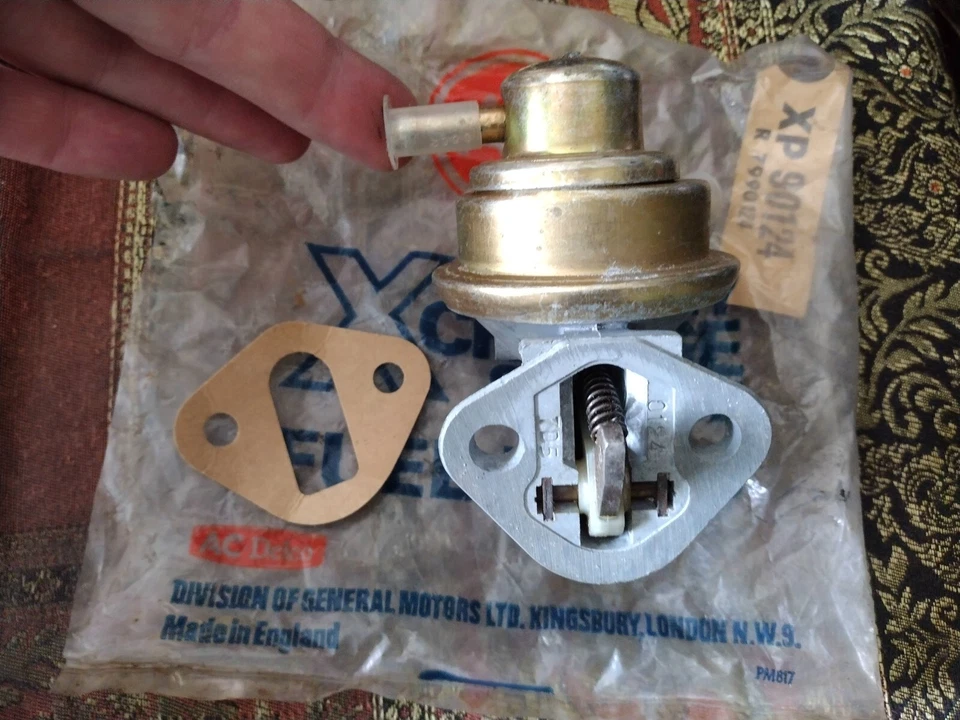 NEW AC DELCO FUEL PUMP - FITS: AUSTIN 1800 LANDCRAB & WOLSELEY 18/85 (1968-75) — 第 3/4 张图片