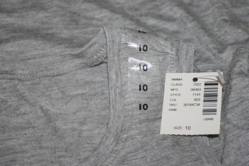 Justice Girls Kids Muscle-Tee Unicorn Gray BE YOU TIFUL Shirt | Size: 10 NWT - Picture 4 of 5