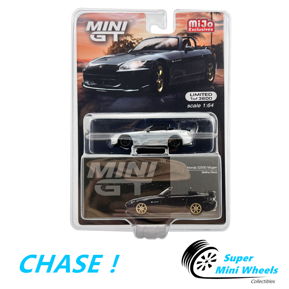 MINI GT Honda S2000 Mugen Berlina Black