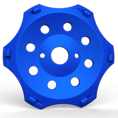 Corintian PKD Diamantschleiftopf - Ø125mm - 6 Segmente - Robuste Schleifscheibe - Photo 1/6