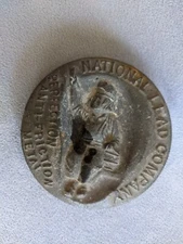 National Lead Company “Dutch Boy” Paperweight, Perfection, Anti-Friction Metal