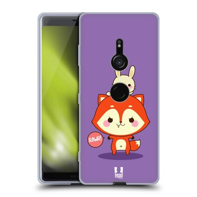 HEAD CASE DESIGNS KAWAII FOX FLYNN SOFT GEL CASE FOR SONY PHONES 1