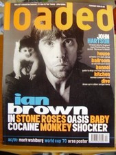 LOADED MAG FEB 1998 STONE ROSES MARK WAHLBERG SAMANTHA JANUS JOHN HARTSON