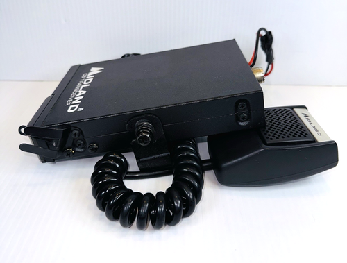 Midland CB Transceiver 2-Way Radio Model 77-112 with Mic - Tested & Working - Picture 6 of 8