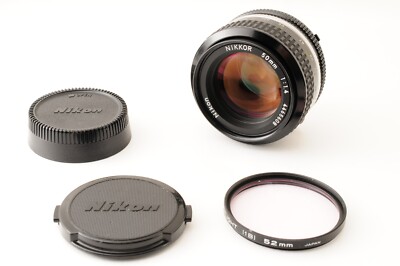 [Exc+5] NIKON Ai NIKKOR 50mm f/1.4 MF Standard Prime Lens F Mount From JAPAN