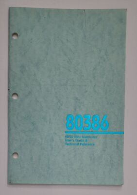 SOYO SY-019H 80386 Mainboard User's guide & Technical Reference / Handb