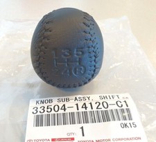Toyota Celica Mr2 Spyder 00-05 Black Leather Shift Knob 33504-14120-c1 Oem