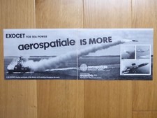 12/1983 PUB AEROSPACE TACTICAL CRAFT MISSILE AM 39 MM38 MM40 EXOCET AD