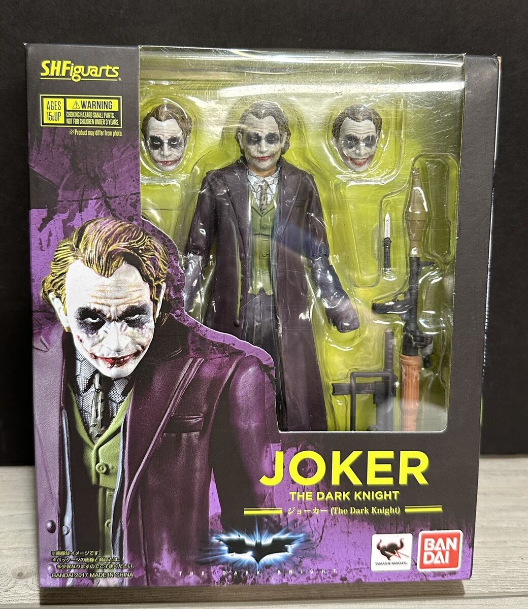 Bandai S.H. Figuarts Batman: The Dark Knight Joker - Factory Bandai S.H. Figuarts Batman: The Dark Knight Joker - Factory