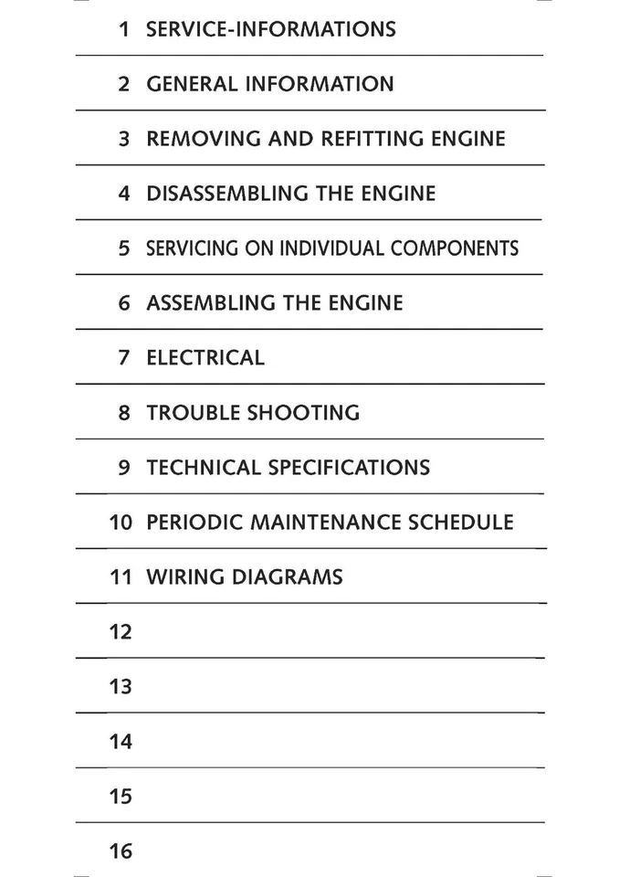 KTM Engine Service Workshop Shop Repair Manual Book 2002 300 EXC - Image 2 of 4