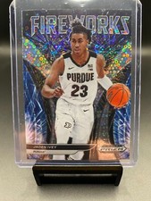 2022-23 Panini Prizm Draft Picks Fireworks Circles #4 Jaden Ivey