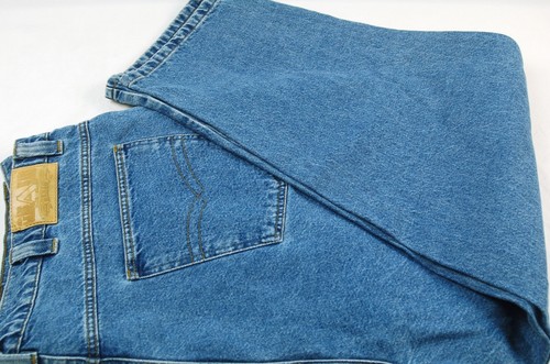 Grade A Men's 48 x 31 (TAGGED AS 50x32) Relaxed Denim Jeans #T907 - Picture 5 of 5