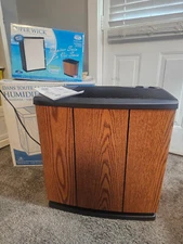 Essic Air Whole House Humidifier H12 300 Light Oak with filter Ready to Go