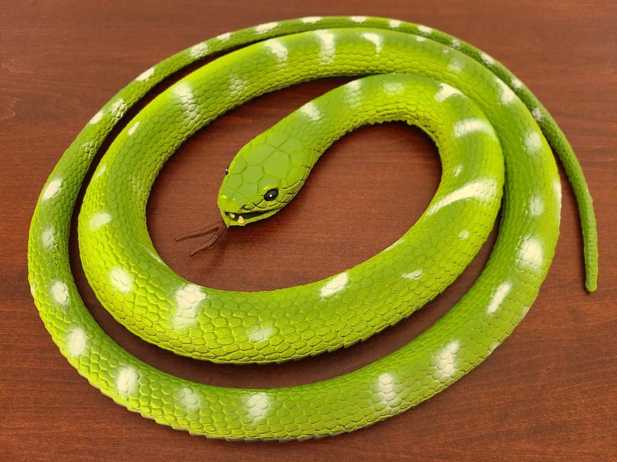 Soft rubber on sale snake