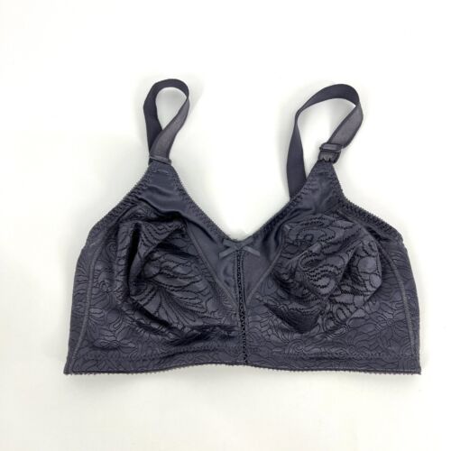 Bali BH Gr. 34DD doppelter Halt Blumen Spitze bügellos Spa Verschluss volle Abdeckung - Bild 2 von 8