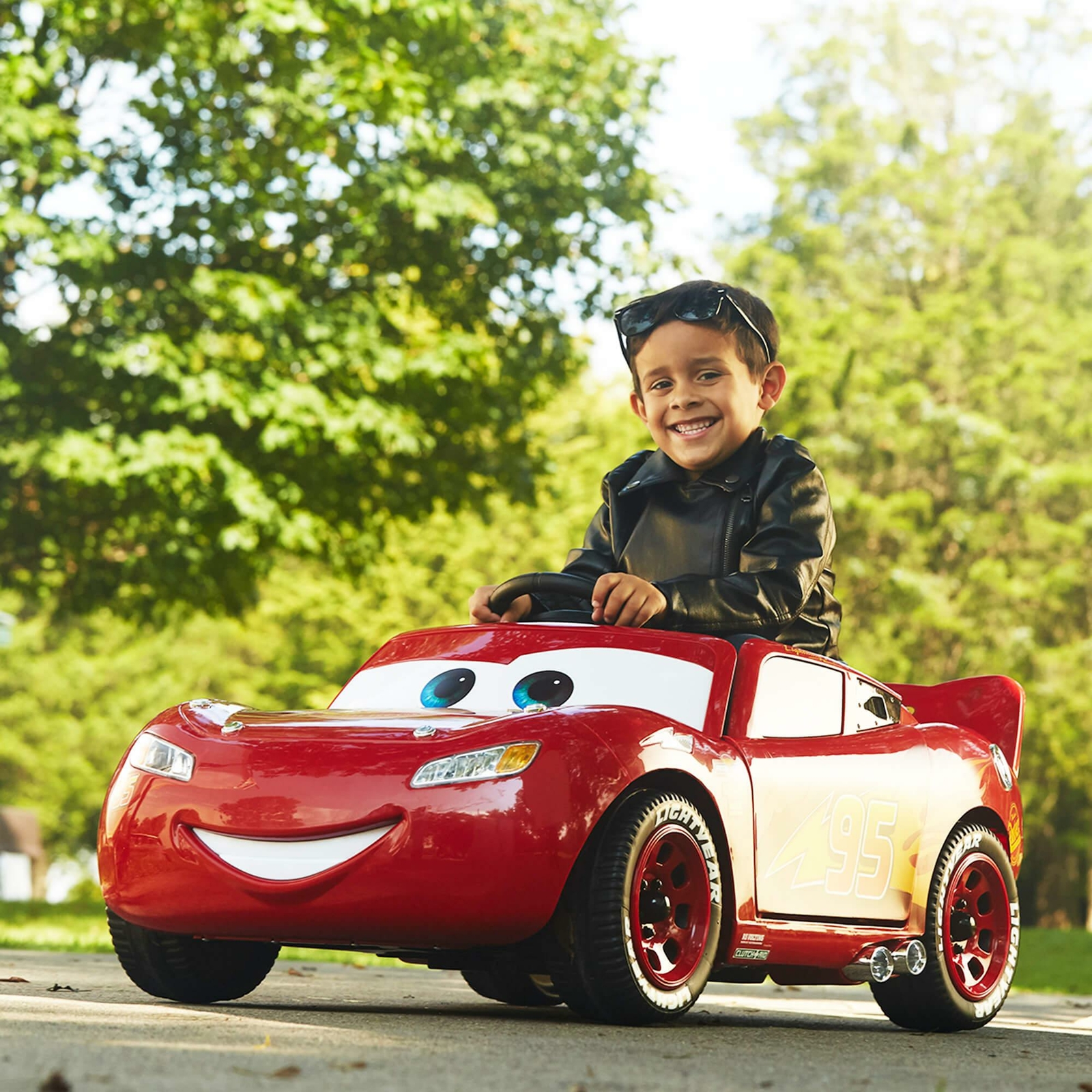 feber lightning mcqueen 6v ride on car