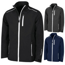 ISLAND GREEN MENS DRY-TECH WATERPROOF GOLF JACKET / ALL COLOURS & SIZES *70% OFF