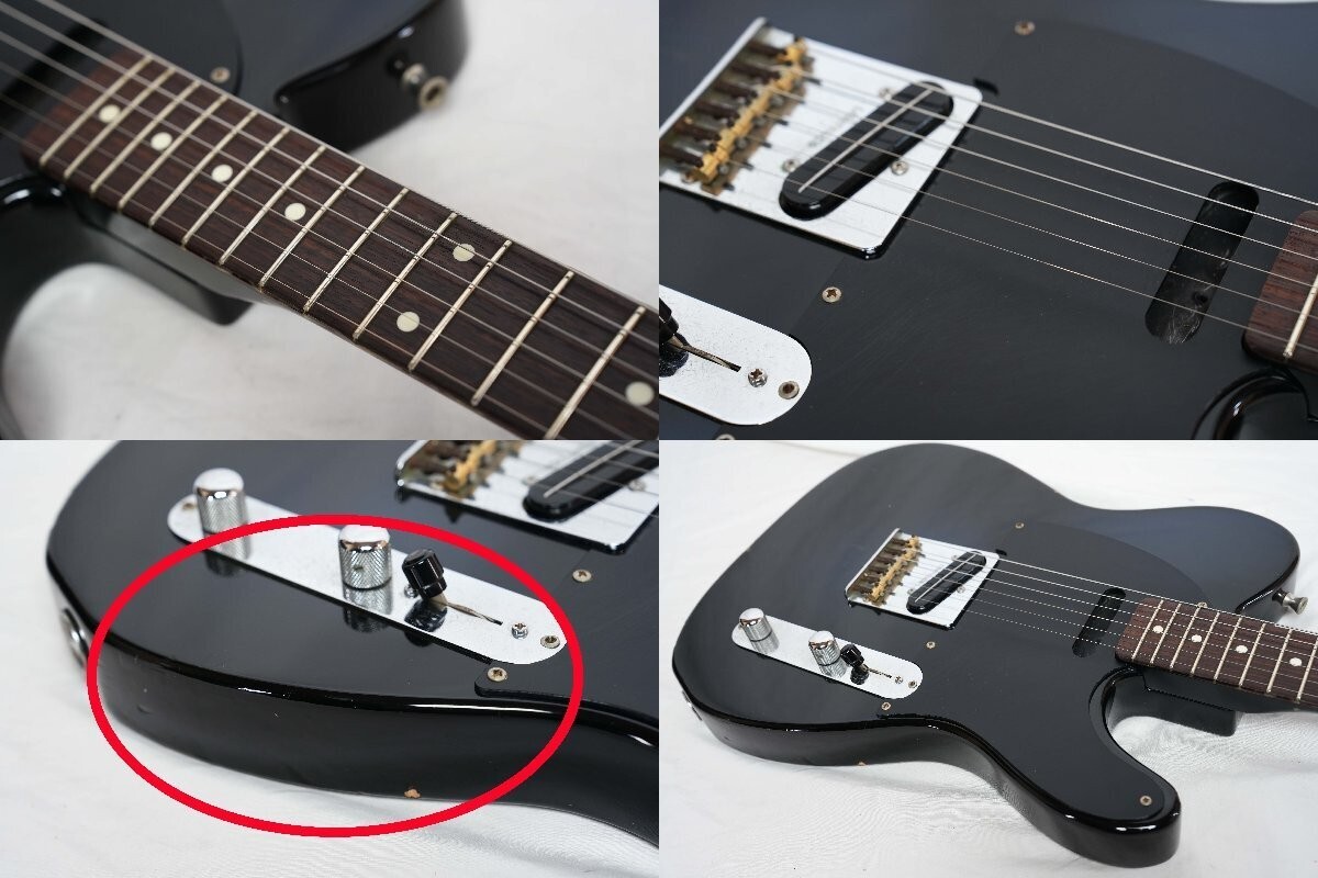Bill Lawrence TRIGGER-2 テレキャスター タイプ3.4kg Used Bill Lawrence TRIGGER 2 BT2R-60 All Black Sen Body 1PU