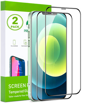 2x 9D Schutzglas für Apple iPhone 12 / 12 PRO MAX / Mini / Schutzfolie Echt Glas