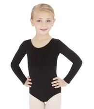Brand New Girl's Capezio Long Sleeve Dance Ballet Leotard TB134C