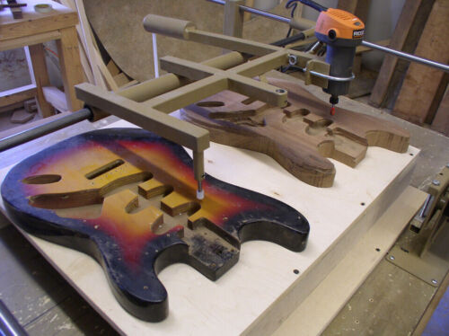 Wood Carving Duplicator for Guitar Body Copying - Picture 1 of 8