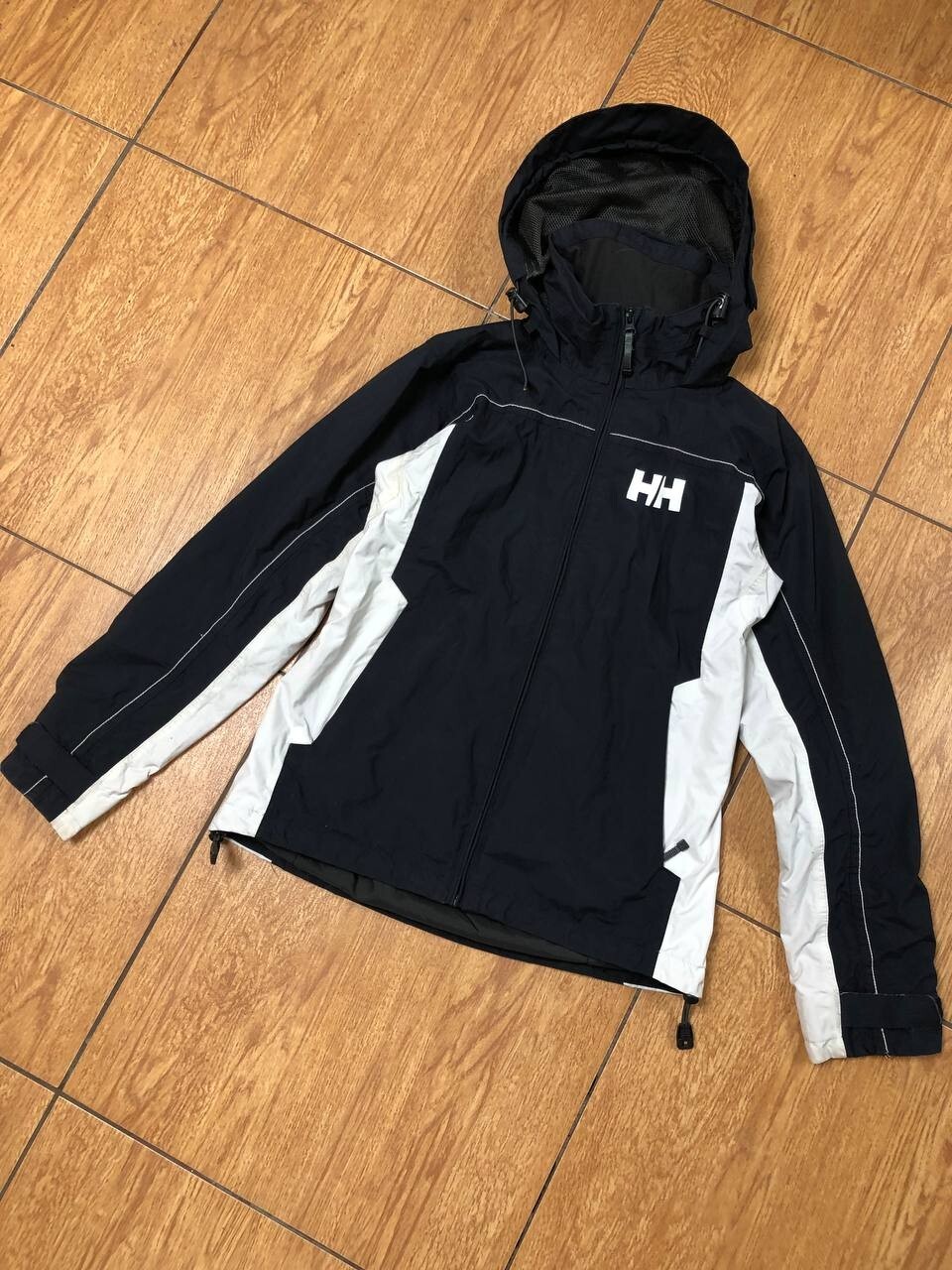 Helly Hansen Black Rain Jacket Waterproof Windpro… - image 1