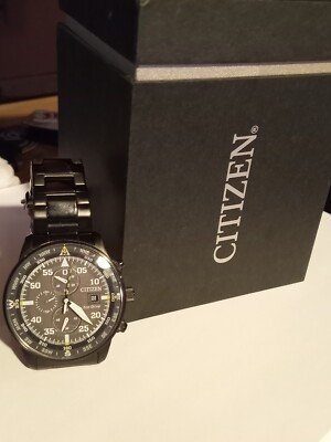 Citizen Eco-drive B612 Chronograph WR 100 Quartz Men's Watch