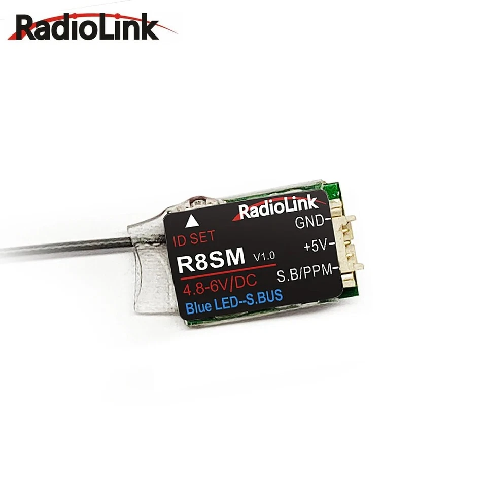 Radiolink R8SM 2.4GHz 8 Channels RC Receiver for T8FB/T8S Transmitter Controller - Image 3 of 4