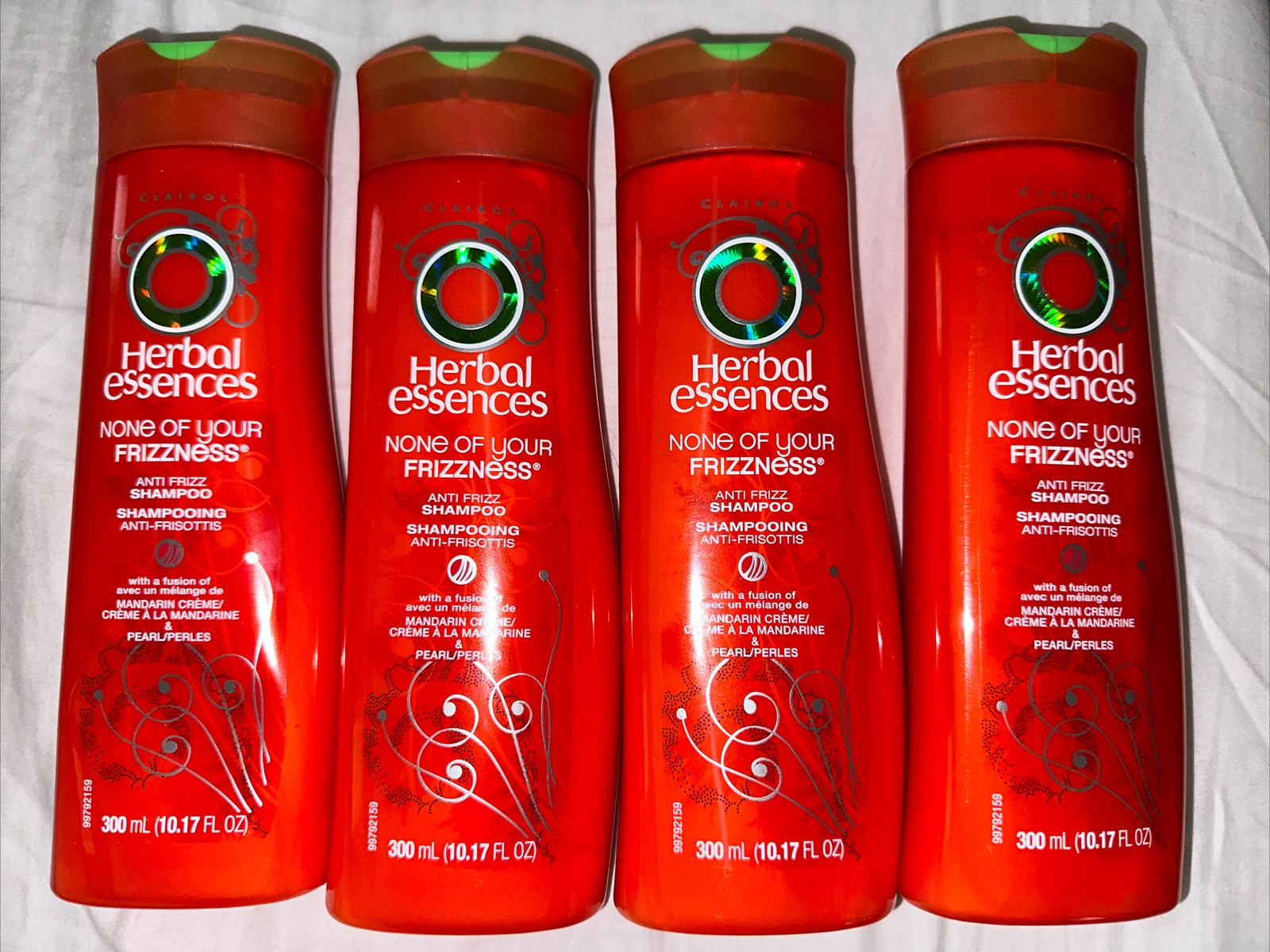 Herbal Essences None of Your Frizzness Shampoo 4 Bottles DISCONTINUED