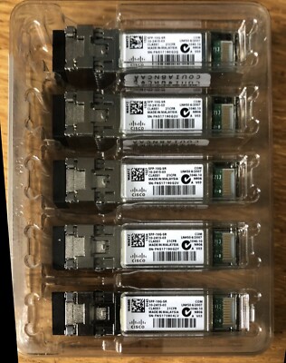 Lot De 5 Modules CISCO SFP-10G-SR 10-2415-03 - Occasion
