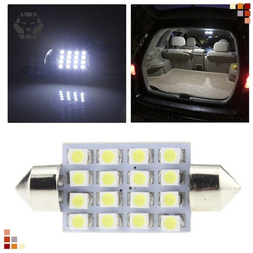 T10 LED Light Car Bulb 14 PCS Auto Lamp For Interior Dome Map Set Inside White - Picture 13 of 16