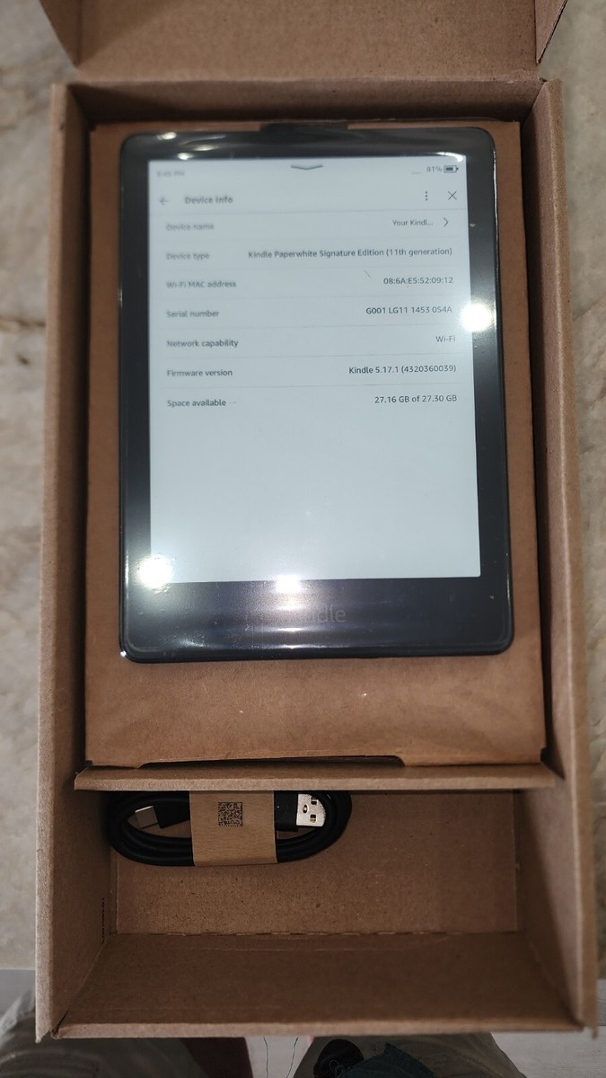 Kindle 16GB (11th Generation, 2022 Release) – The lightest W/ 6