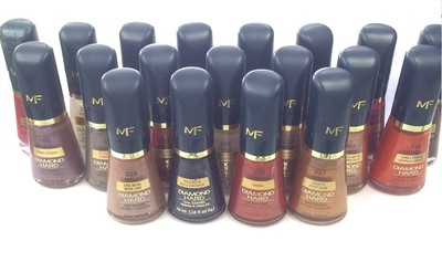 MAX FACTOR PERLE DIAMOND HARD NAIL POLISH NEW * SELECT COLOR * 