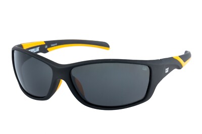 Caterpillar Cat Grader Matte Black Rubberized Sunglasses,  CTS-GRADER-104P