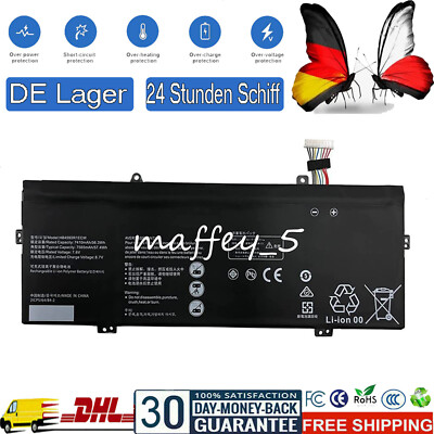 HB4593R1ECW 2ICP5/64/84-2 Akku für Huawei Honor MagicBook 14 Ryzen 5 3500U 2019