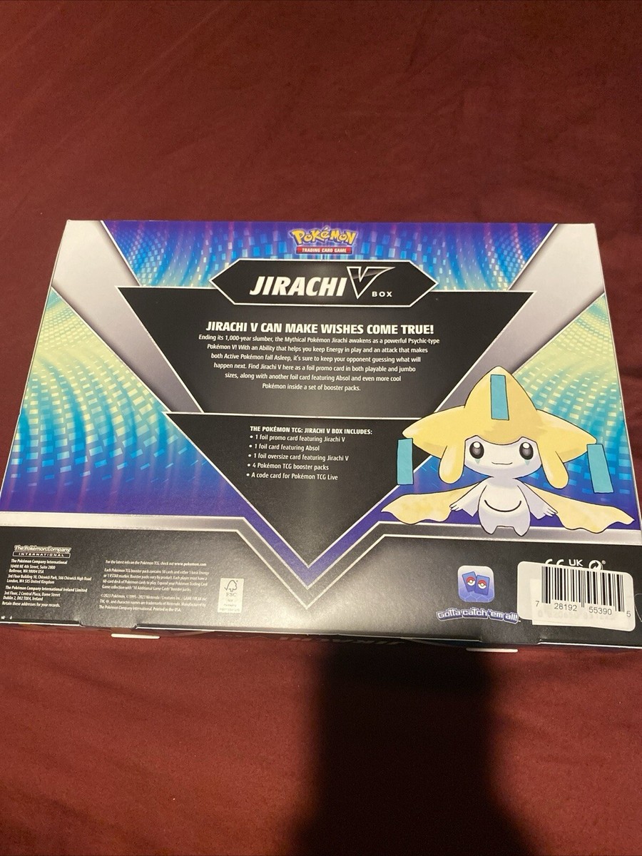 jirachi v box booster packs Pokemon TCG Jirachi V Box Trading Card Game Pack Kids/Children Collectible  6y+ : Amazon.com.au: Toys & Games main image 0