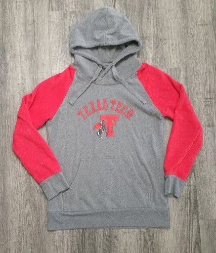 Texas Tech Red Raiders Hoodie Damen Medium grau rot Fanatics NCAA Comfort