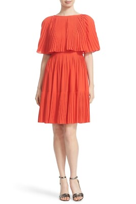 pleated cape swing dress Buy Boohoo Pleated Cape Swing Dress In Pink