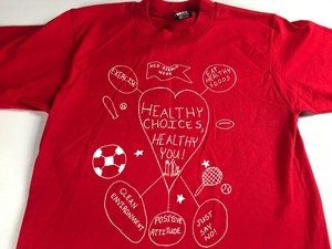red ribbon t shirt