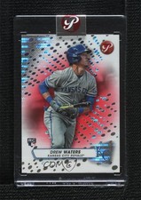2023 Topps Pristine Red Pristine Pulsar Refractor 4/5 Drew Waters #106 13kh