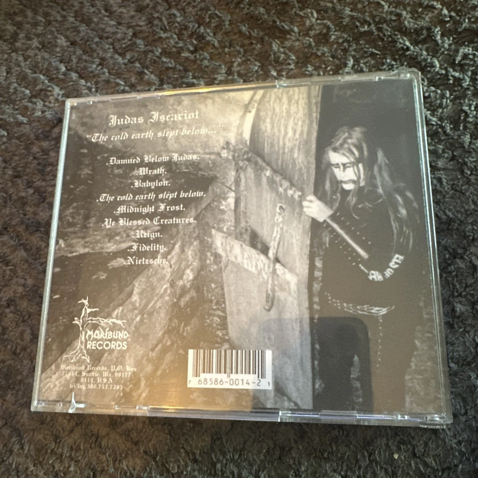 Judas Iscariot - The Cold Earth Slept Below... CD 1996 (2004 Release) - Dead 14 - Image 4 of 4
