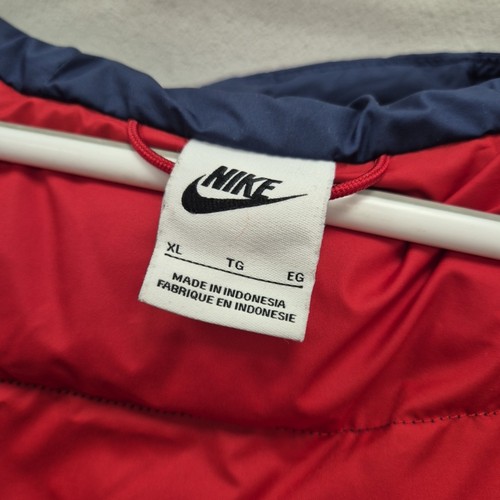 Nike Sportswear piumino imbottito con cappuccio imbottito isolato Primaloft cappotto giacca taglia XL - Foto 4 di 9