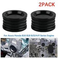 2x Cam Shaft Seal Cover Cap Plug For Acura Honda B16 B18 B/D/H/F Series Engine