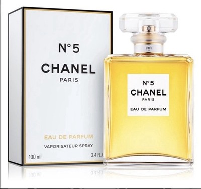 CHANEL No 5 Eau de Parfum Spray 100 ml Regular Size MPN 125.530